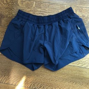 Lululemon tracker short size 12 navy